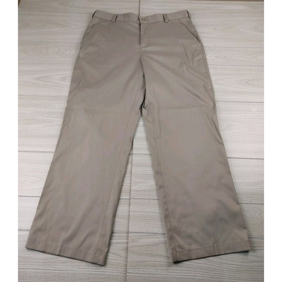 Nike Other - Nike Dri-FIT Golf Pants Mens 34x29 Tan Khaki Stretch Performance Trousers